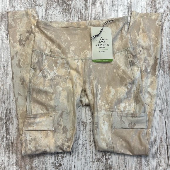 Alpine Design NWT Sycamore Beige Selina
High Rise Tights Leggings - Picture 1 of 10